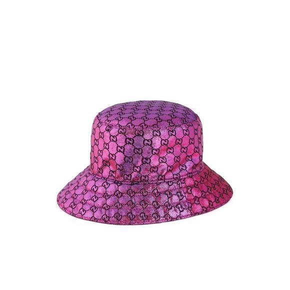 Gucci - Reversible GG Lamé Bucket Hat - M